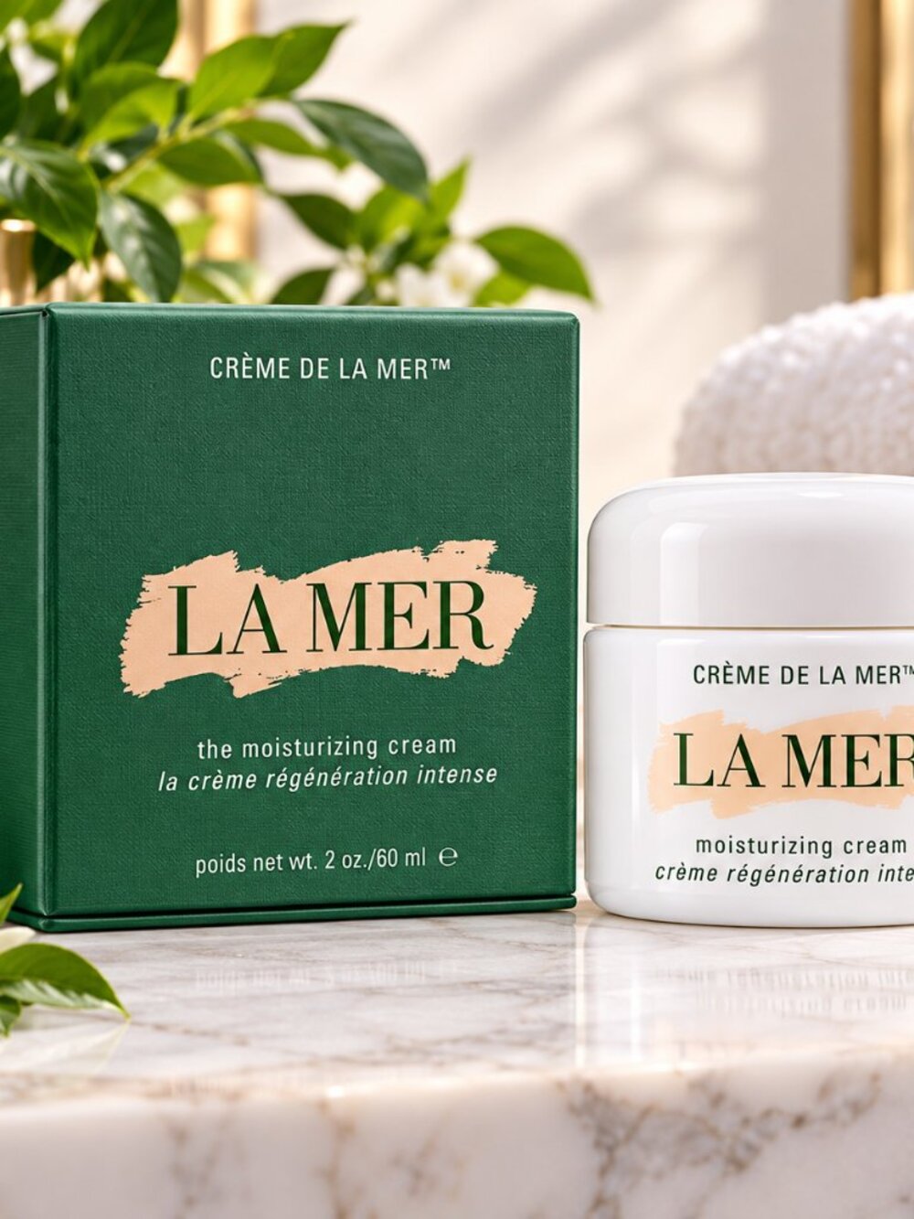 La Mer Crème de La Mer Moisturizing Cream 2 oz / 60 ml NWT - Picture 2 of 2